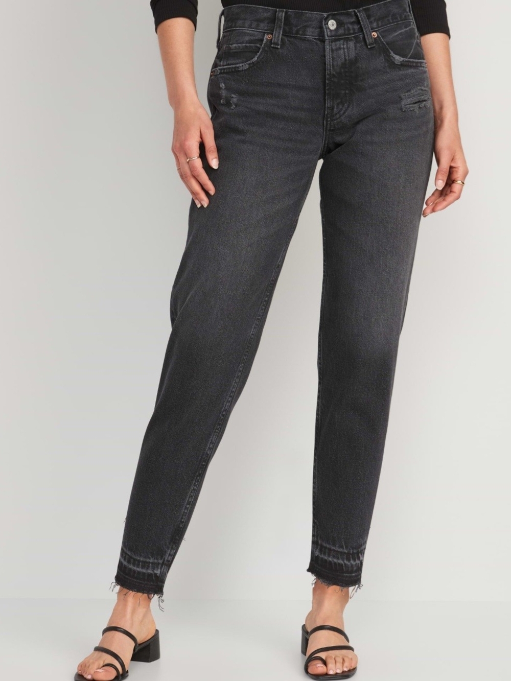 Old Navy High Waisted Taper Back Jeans